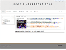 Tablet Screenshot of kpop24hrs.com